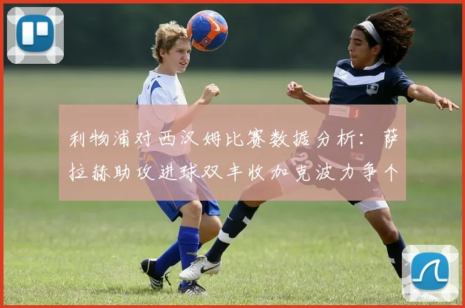 利物浦对西汉姆比赛数据分析：萨拉赫助攻进球双丰收加克波力争个人职业生涯50球